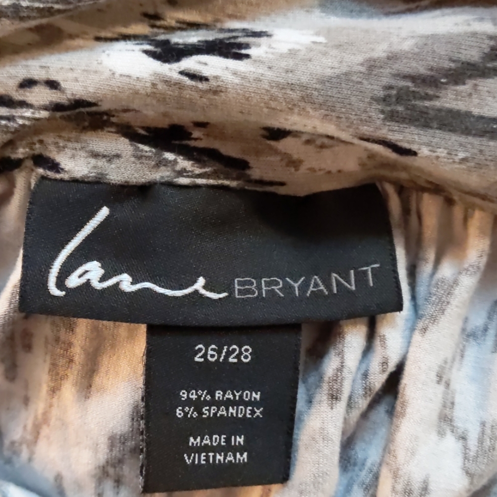 Lane Bryant Mini Skirt, Animal Print, Sz 26/28 - Picture 5 of 5
